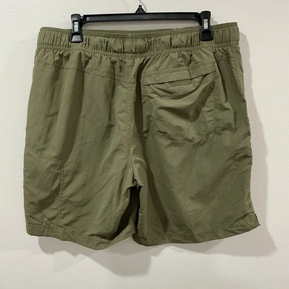 The North Face FlashDry Belted Hiking Shorts green Mens Size L Gorpcore Green